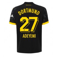 Fotballdrakt Herre Borussia Dortmund Karim Adeyemi #27 Bortedrakt 2023-24 Kortermet